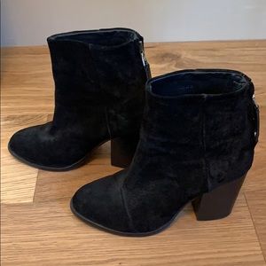 Rag and Bone black suede boots